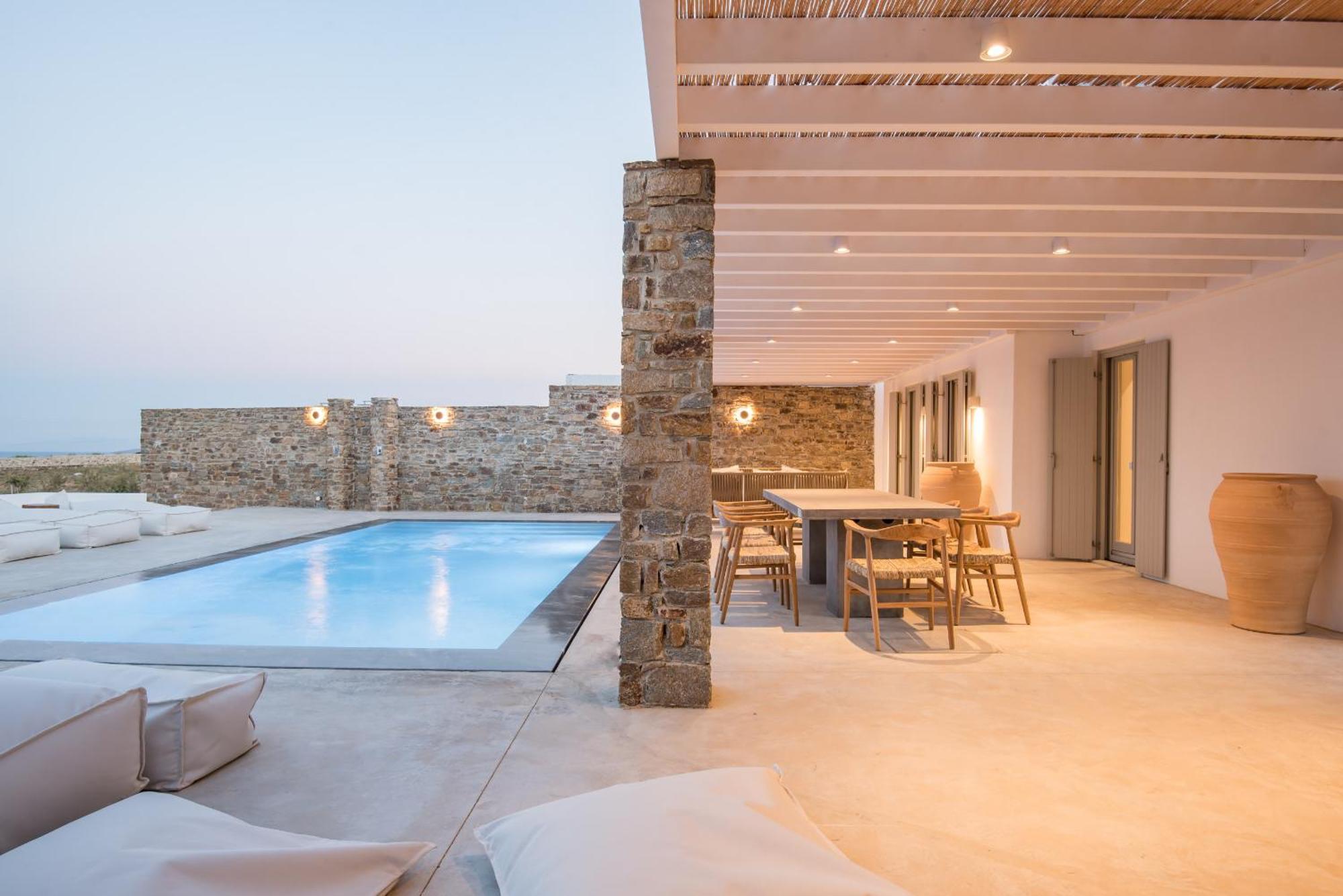 Dreamy 5 Bdr Antiparos Pool Villa Экстерьер фото