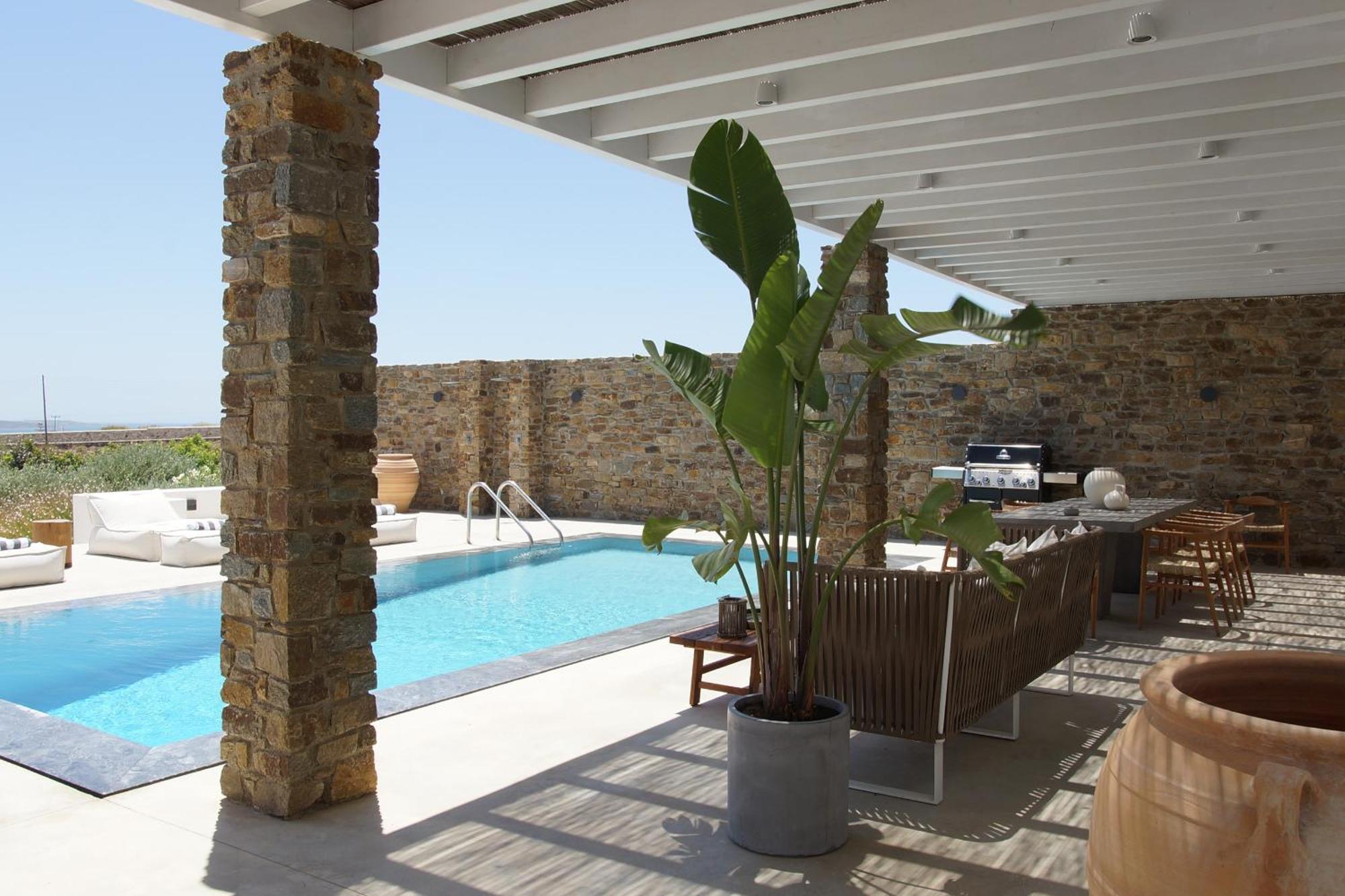 Dreamy 5 Bdr Antiparos Pool Villa Экстерьер фото